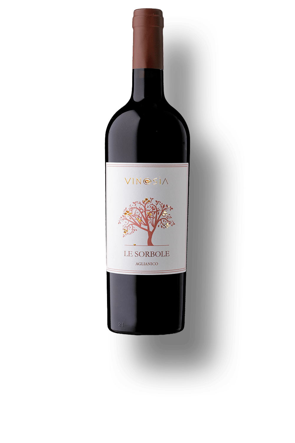 Vinho Vinosia Tinto Seco Itália Le Sorbole Aglianico, Piedirosso 2019 750ml